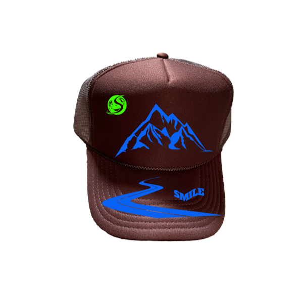 S.M.I.L.E. MOUNTAIN TRUCKER HAT