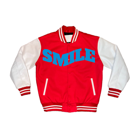 S.M.I.L.E. VARSITY JACKET