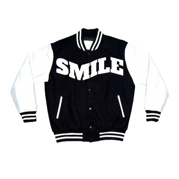 S.M.I.L.E. VARSITY JACKET