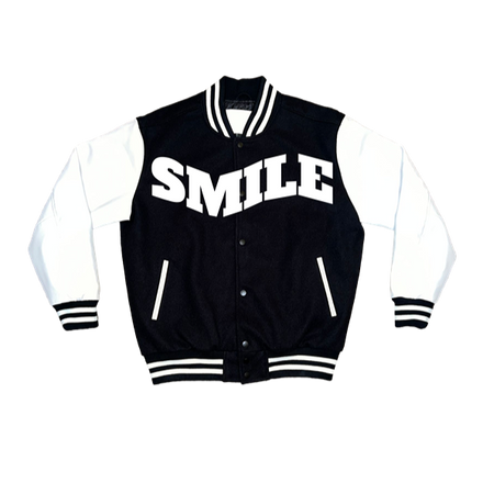 S.M.I.L.E. VARSITY JACKET