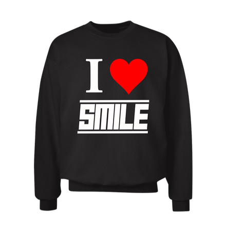 I ❤️ S.M.I.L.E. CREWNECK