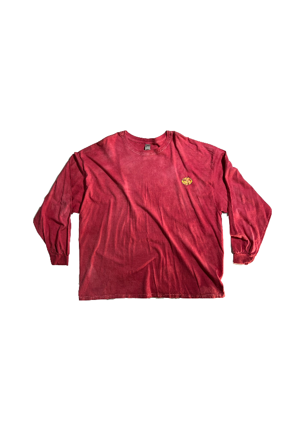 6. 3XL DROP 2 RED LONG SLEEVE
