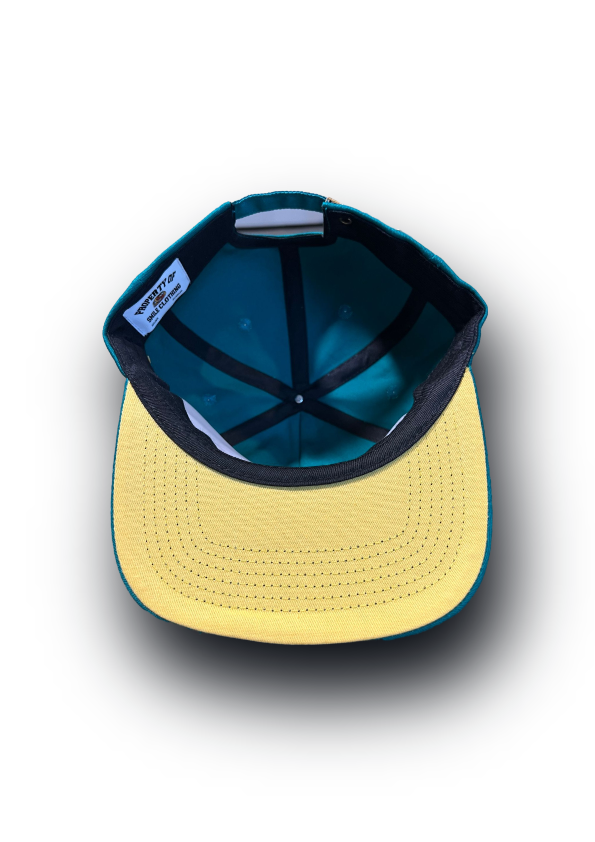 SMILE UNSTRUCTURED HAT GREEN/YELLOW/ROYAL