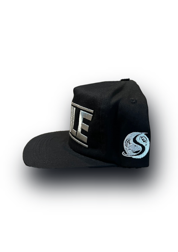 SMILE UNSTRUCTURED HAT BLACK/WHITE/GREY