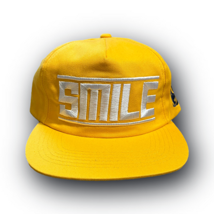 SMILE UNSTRUCTURED HAT YELLOW/NAVY/WHITE