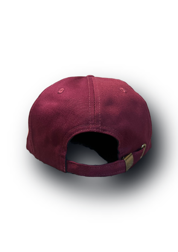 SMILE UNSTRUCTURED HAT MAROON/BLUSH/DARK PURPLE