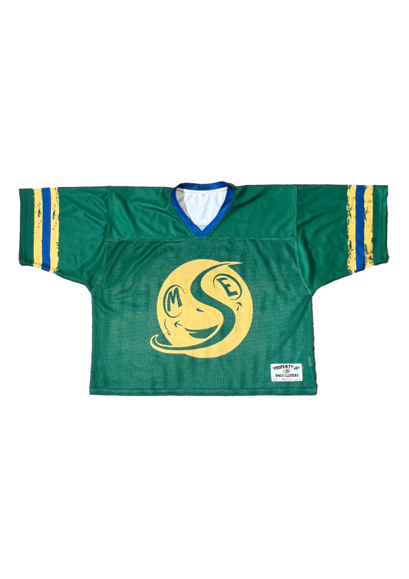 SMILE CROPPED FOOTBALL JERSEY