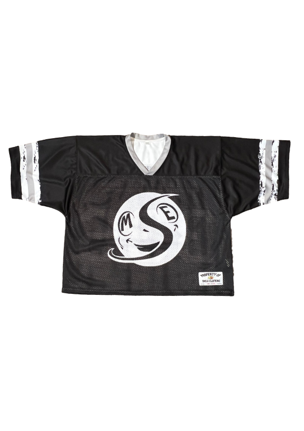 SMILE CROPPED FOOTBALL JERSEY