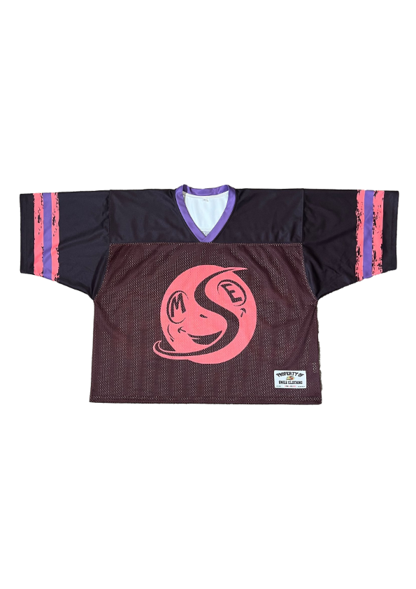 SMILE CROPPED FOOTBALL JERSEY