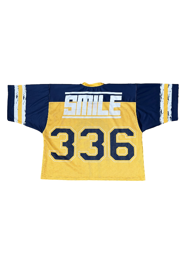 SMILE CROPPED FOOTBALL JERSEY