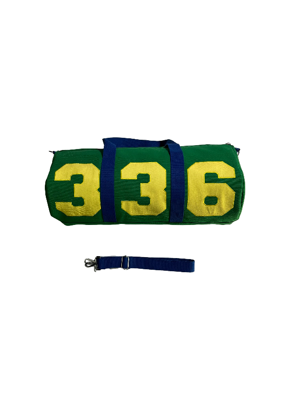 0. DUFFLE GREEN AND BLUE