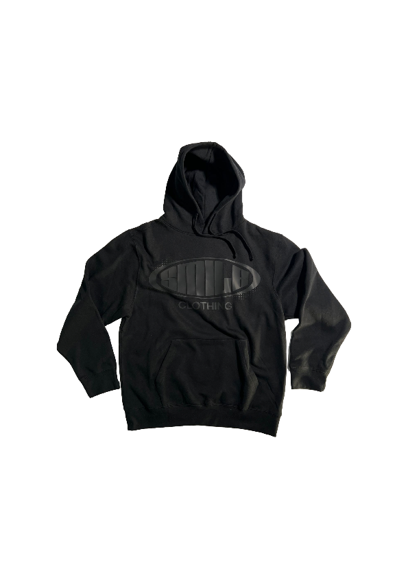 6. 3XL BLACK SUIT WITH CIRCLE SMILE BLACK LOGO
