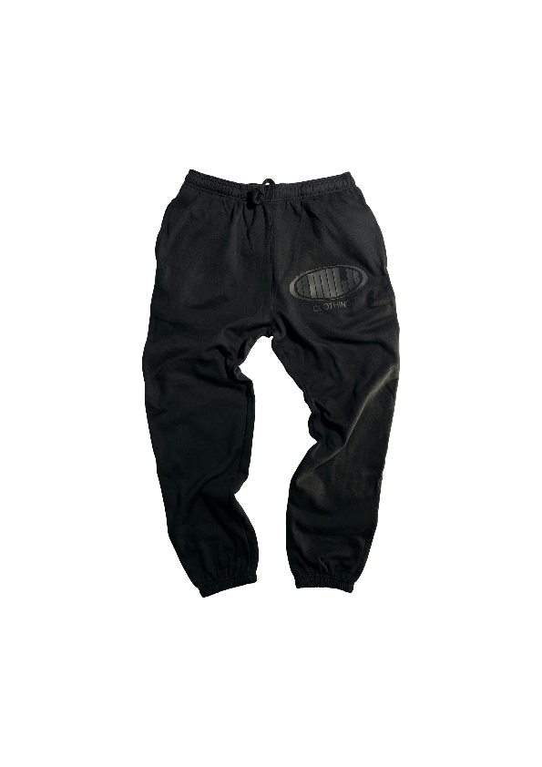 6. 3XL BLACK SUIT WITH CIRCLE SMILE BLACK LOGO