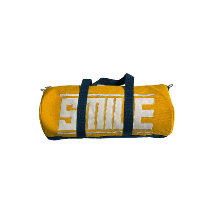 0. DUFFLE YELLOW AND BLUE