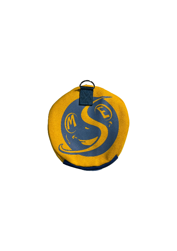 0. DUFFLE YELLOW AND BLUE