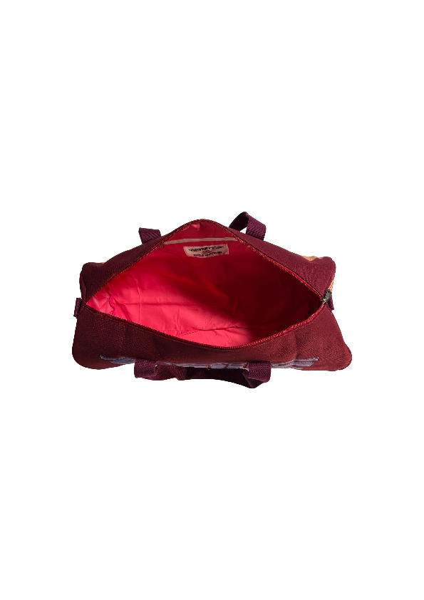 0. DUFFLE BURGUNDY AND PINK