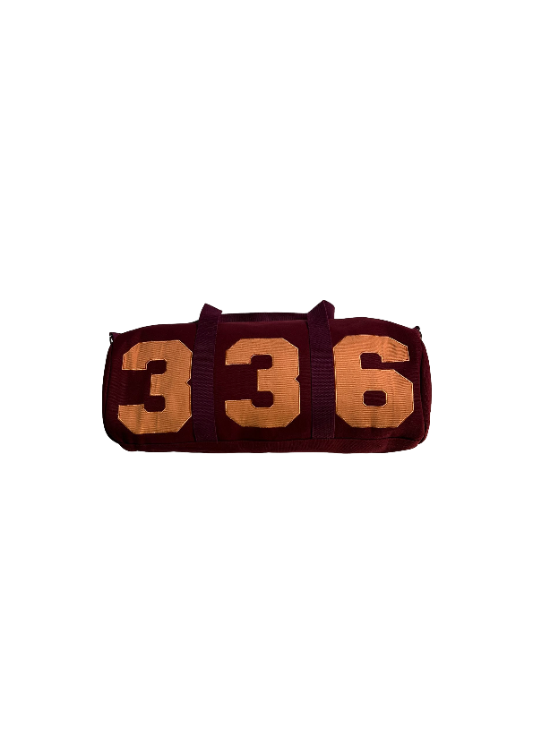 0. DUFFLE BURGUNDY AND PINK