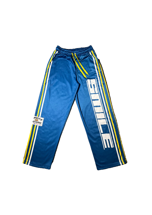 SMILE JOGGER PANTS ROYAL BLUE/GREEN/YELLOW